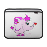 Douille chanceuse mignonne de Macbook d'auriculair Poche Macbook