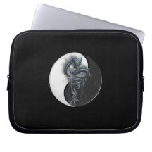 Douille chinoise d'ordinateur portable de dragon d housses ordinateur portable