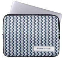 Douille classique d'ordinateur portable de Chevron housses pour ordinateur portable