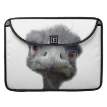 Douille d'aileron de Rickshaw d'autruche Housse MacBook Pro