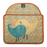 Douille d'aileron de Rickshaw d'oiseaux Poches Pour Macbook Pro