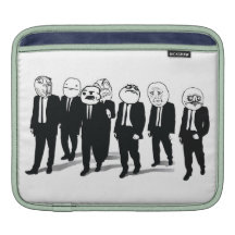 Douille de la bande iPad1/iPad2 de rage Poches iPad