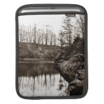 Douille d'iPad d'arbres de réflexion Housses iPad