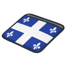 Douille d'iPad de drapeau du Québec Poches Pour iPad