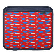 Douille d'ipad de Patriotique-Ovales Poches Pour iPad