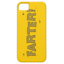 Douille drôle de coque iphone d'enfants - Farter ! Étui iPhone 5