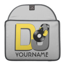 Douille faite sur commande du DJ MacBook Poche Pour Macbook