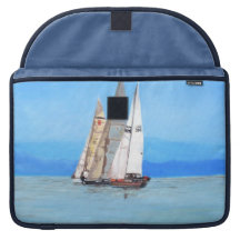 Douille robuste d'aileron de Rickshaw de régate de Housse MacBook Pro