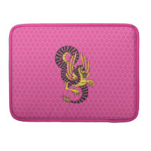 Douille rose de MacBook de dragon Poche Pour Macbook Pro