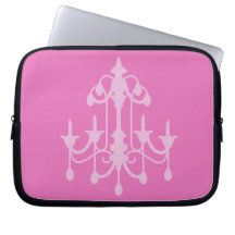 Douille rose d'ordinateur portable de lustre housse pour  ordinateur portable