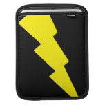 Douille verticale d'iPad "de boulon de foudre" Housses iPad