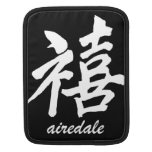 Douilles d'iPad d'Airedale Terrier Housses iPad