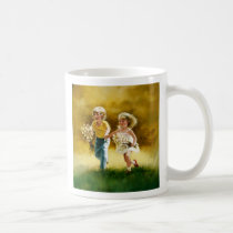 Douzaines de marguerites tasses