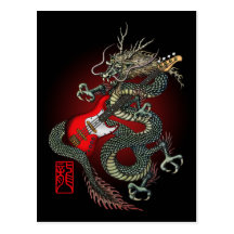 Dragon Bass 01 ポストカード