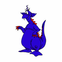 Dragon bleu maladroit Guy.png Photos En Relief