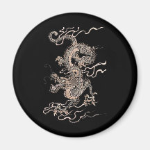 Dragon chinois aimants pour réfrigérateur