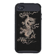 Dragon chinois étui iPhone 4