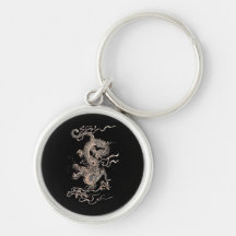 Dragon chinois porte-clefs