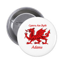 Dragon d'Adams Gallois badges publicitaires