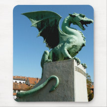 Dragon de Ljubljana Tapis De Souris