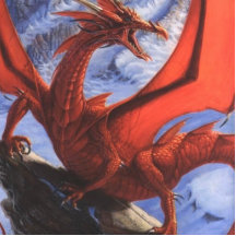Dragon Découpage En Acrylique