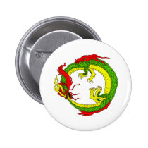 Dragon d'Ouroboros badges publicitaires