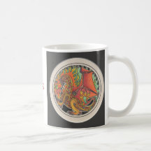 Dragon du feu mug