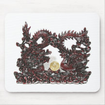 Dragon et Phoenix de Feng Shui Tapis De Souris