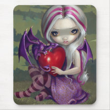 Dragon" Mousepad "de Valentine Tapis De Souris