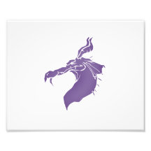 Dragon moyen .png mauve-clair photo