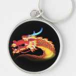 Dragon oriental porte-clef