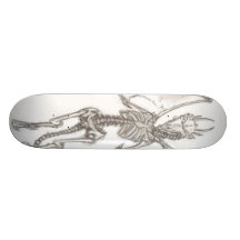 dragon_skeleton_sketch_3 skateboards personnalisables