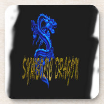 Dragon symbolique sous-bock