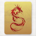 Dragon tribal tapis de souris