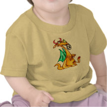 Dragon verrouillé de lèvre t-shirts