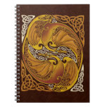 Dragons celtiques ornementaux carnet