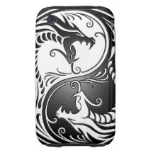 Dragons de Yin Yang Étuis iPhone 3 Tough