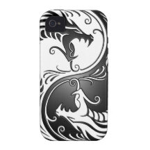 Dragons de Yin Yang iPhone 4 Case