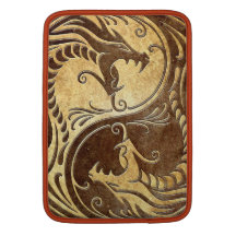 Dragons de Yin Yang, pierre Poche Macbook