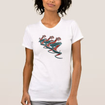 Dragons du T-shirt trois