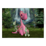 Dragons et libellules cartes de vœux