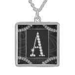 Drapé dans les diamants - parafez A Pendentif