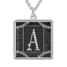 Drapé dans les diamants - parafez A Pendentif
