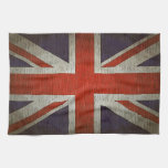 Drapeau 16" d'Union Jack x 24 Serviettes Éponge
