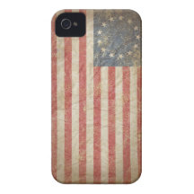 Drapeau 1776 des USA Coques iPhone 4
