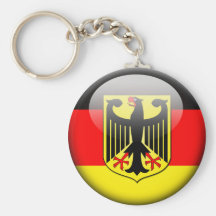Drapeau allemand 2,0 porte-clé