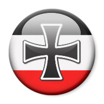 Drapeau allemand WWI magnets