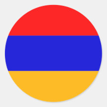 Drapeau AM de l'Arménie Adhésifs