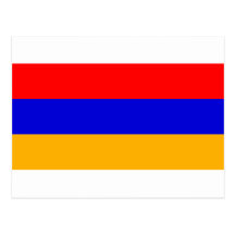 Drapeau AM de l'Arménie Cartes Postales