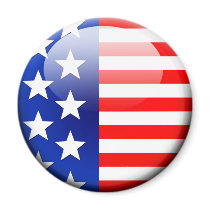 Drapeau américain 2,0 magnets